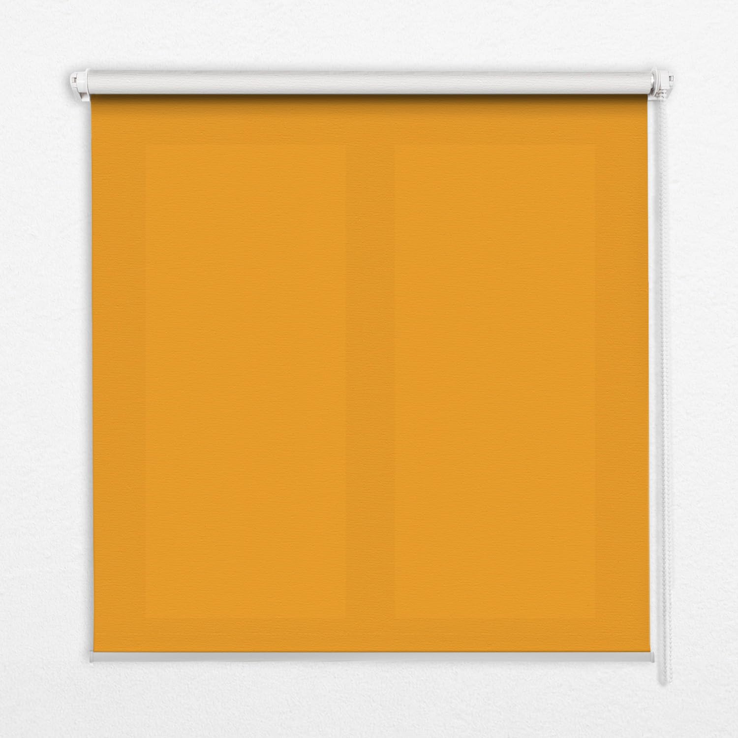 Store enrouleur occultante haut de gamme sans percage Tulup orange 60x180cm
