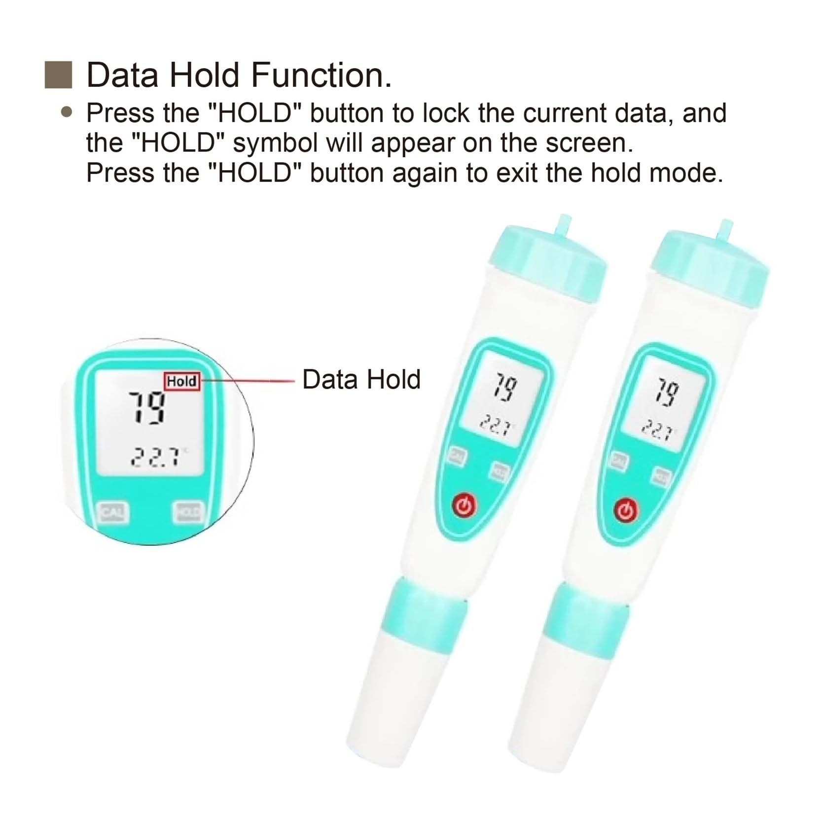 per acqua potabile, acquari e altro ancora Misuratore TDS a penna, tester digitale della qualità dell'acqua, misuratore di conducibilità e salinità, tester di pH for acqua potabile e acquari(TDS-1L-0-