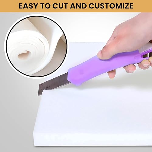 Miniatura 4 de AK TRADING CO. Acolchado de espuma de 58 pulgadas de ancho x 1 pulgada de grosor - 5 yardas