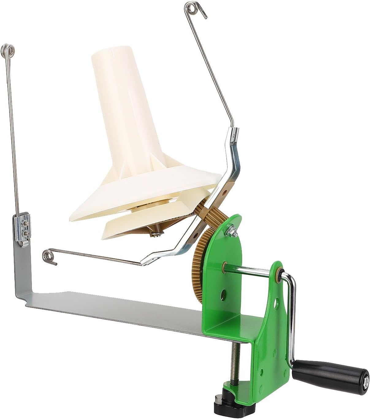 Manual Yarn Winder, Hand Crank Yarn Ball Winder with Improved Stability Spinner Manual Yarn Winder for Yarn Shops Craft Studios Fiber Arts Wool Knitting