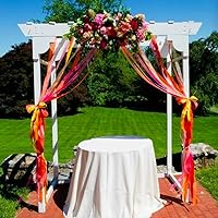 Vista 7 de UnionJoy Cintas de satén de 1-1/2 pulgadas, surtido de cintas de pelo de colores para coser envoltura de regalo, cinta de satén de doble cara