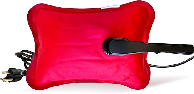 Happy Heat – Electric Water Heating Bag, Warm Compress Pad for Cramps and Sore Muscles, Rechargeable Hot Compress Bag for ...