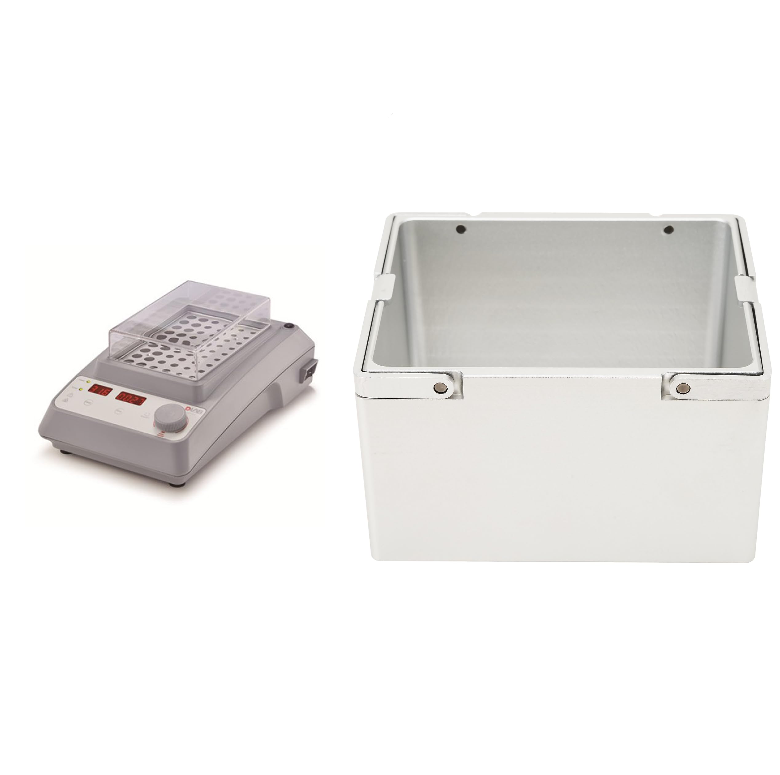 DLAB HB120-S, LED Digital Dry Bath Includes Two-in-one Block, Bead Bath/Water Bath, for HB120,HB105/150-S2 18900523