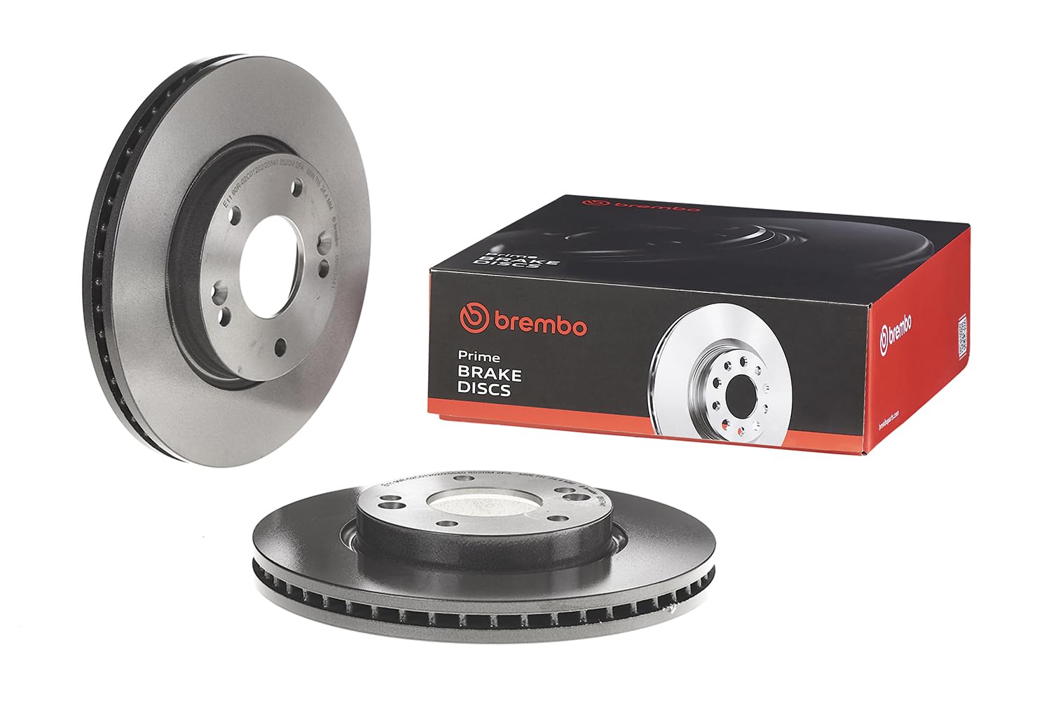 Brembo 09.9574.41 - Disco Freno con Verniciatura UV (Set di 2) - Anteriore