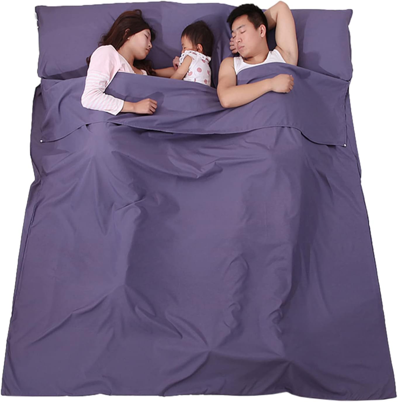 HUIOP sleeping bag Lightweight Sleeping Bag Liner Sleeping Sack Outdoor Camping Hotel Travel Sheet
