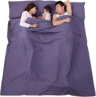 ERYUE forro de saco de dormir,Folha leve saco de dormir forro saco de dormir acampamento ao ar livre hotel folha de viagem