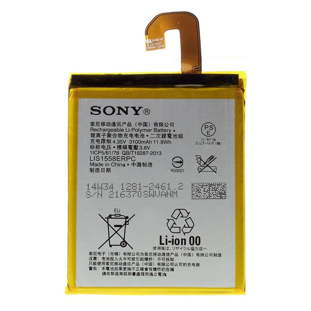 Original Battery 3100 mAh for Sony Xperia Z3 D6603 D6633 D6643 D6653 D6616