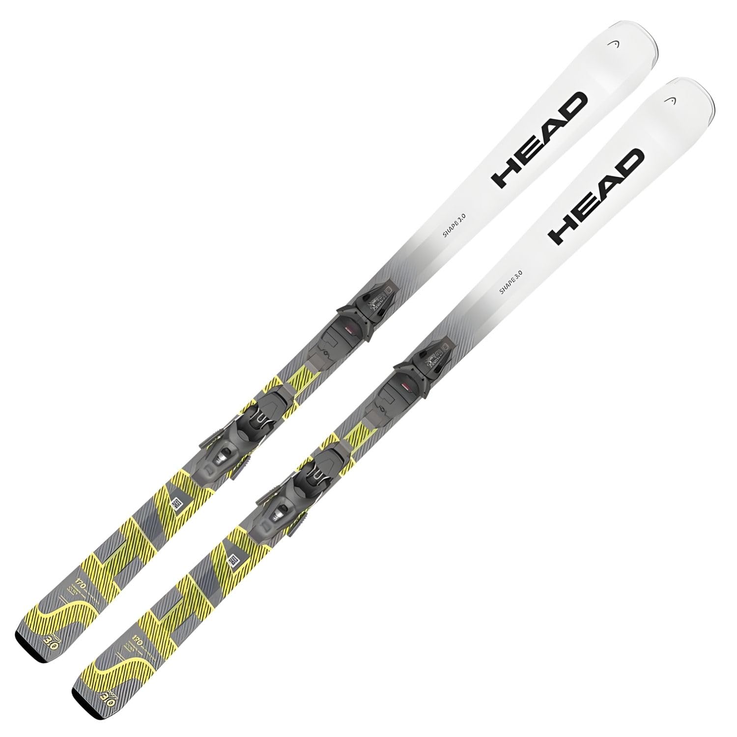 Sci alpini, piste, sci – Head Shape 3.0 – Allride Rocker – con attacco PR10 GW Promo Gripwalk Z3 – 10 – per piloti avanzati e buoni – Sci carving per piste preparate