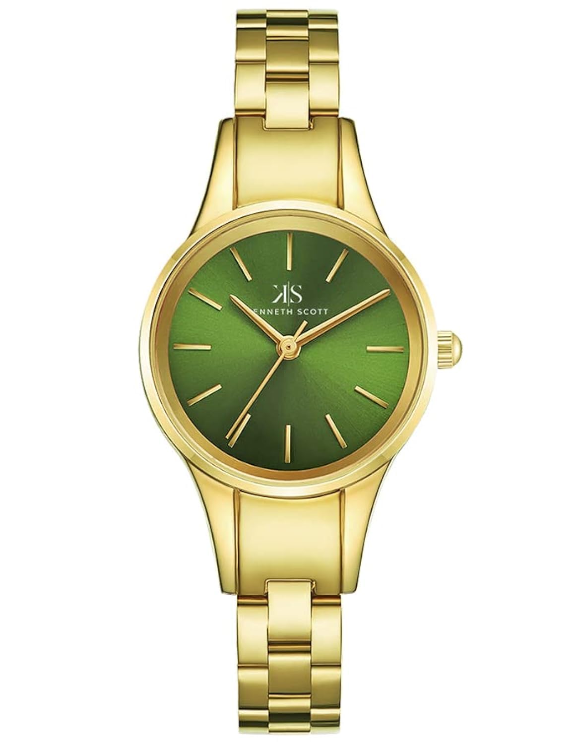 Kenneth Scott Womens Quartz Movement Watch, Analog Display and Stainless Steel Strap - K22517-GBGH, Gold, Gold, Bracelet, Gold, Bracelet (B0BHZQDQCQ) Amazon Price History, Amazon Price Tracker