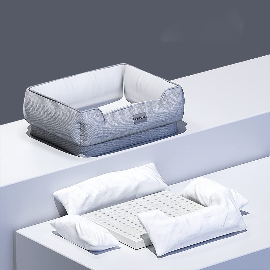 Amazon | [JUI3N] ペットベッド 90*70*25 猫 犬 ペットクッション 小型