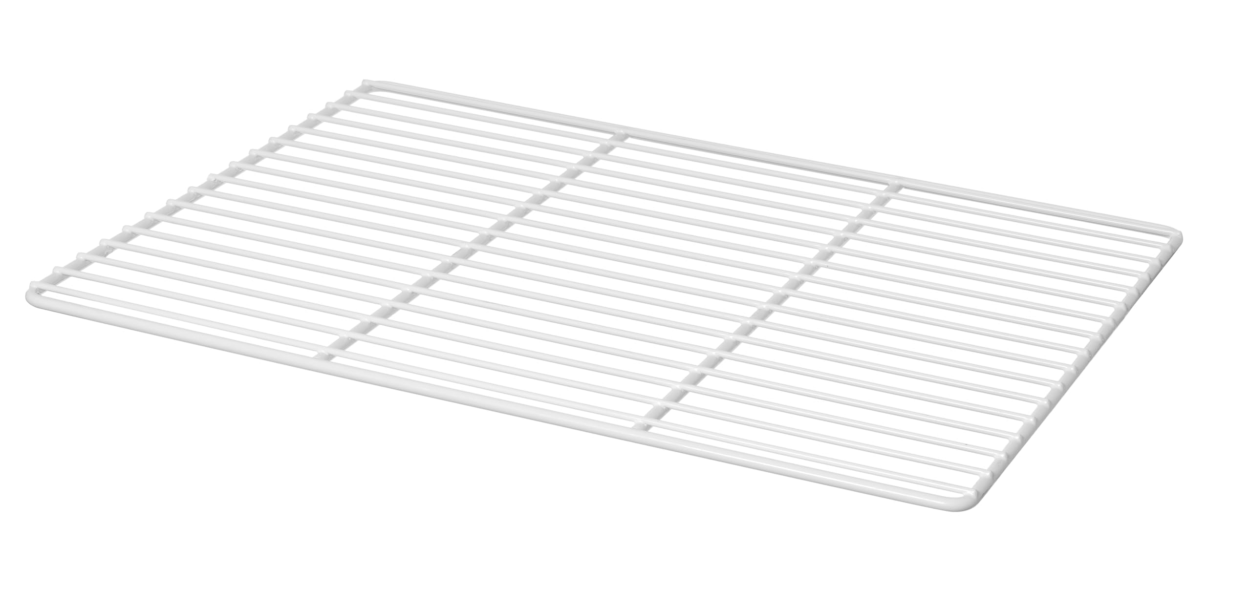 HENDI Grille GN 2/1 pour armoires réfrigérées et congélateurs, 530x650mm, acier avec revêtement en polyéthylène