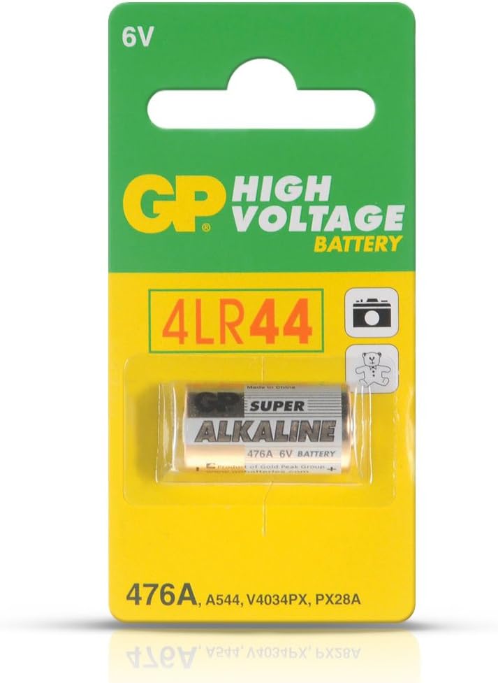 Amazon Com Gp Alkaline Batteries 476a 4lr44 6v Pack Of 2 Health Personal Care Amazon Com Gp Alkaline Batteries 476a 4lr44 6v Pack Of 2 Health Personal Care