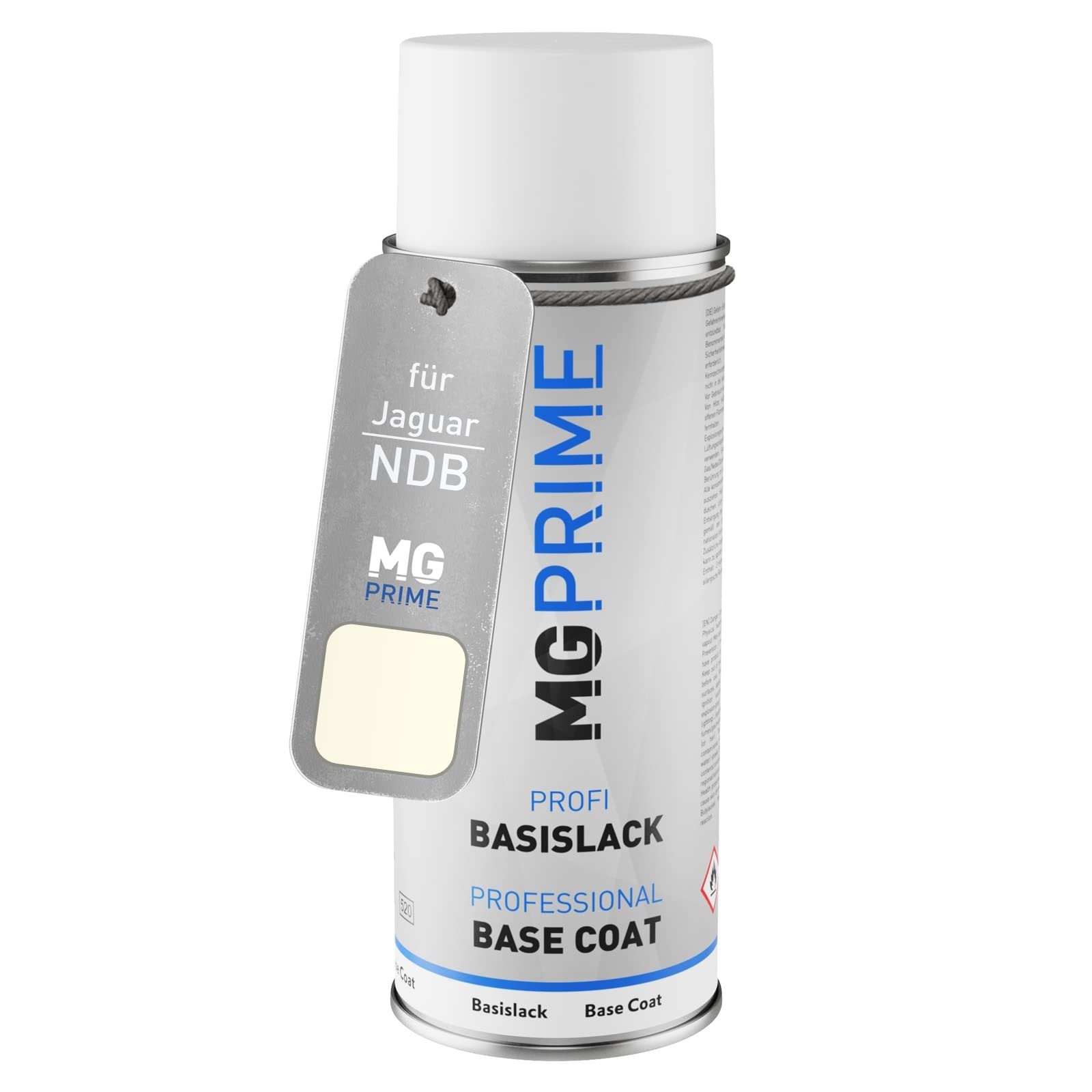 Mg Prime Old English White Car Paint Spray Can For Jaguar Ndb / Jbc250 Base Coat Spray Can 400Ml