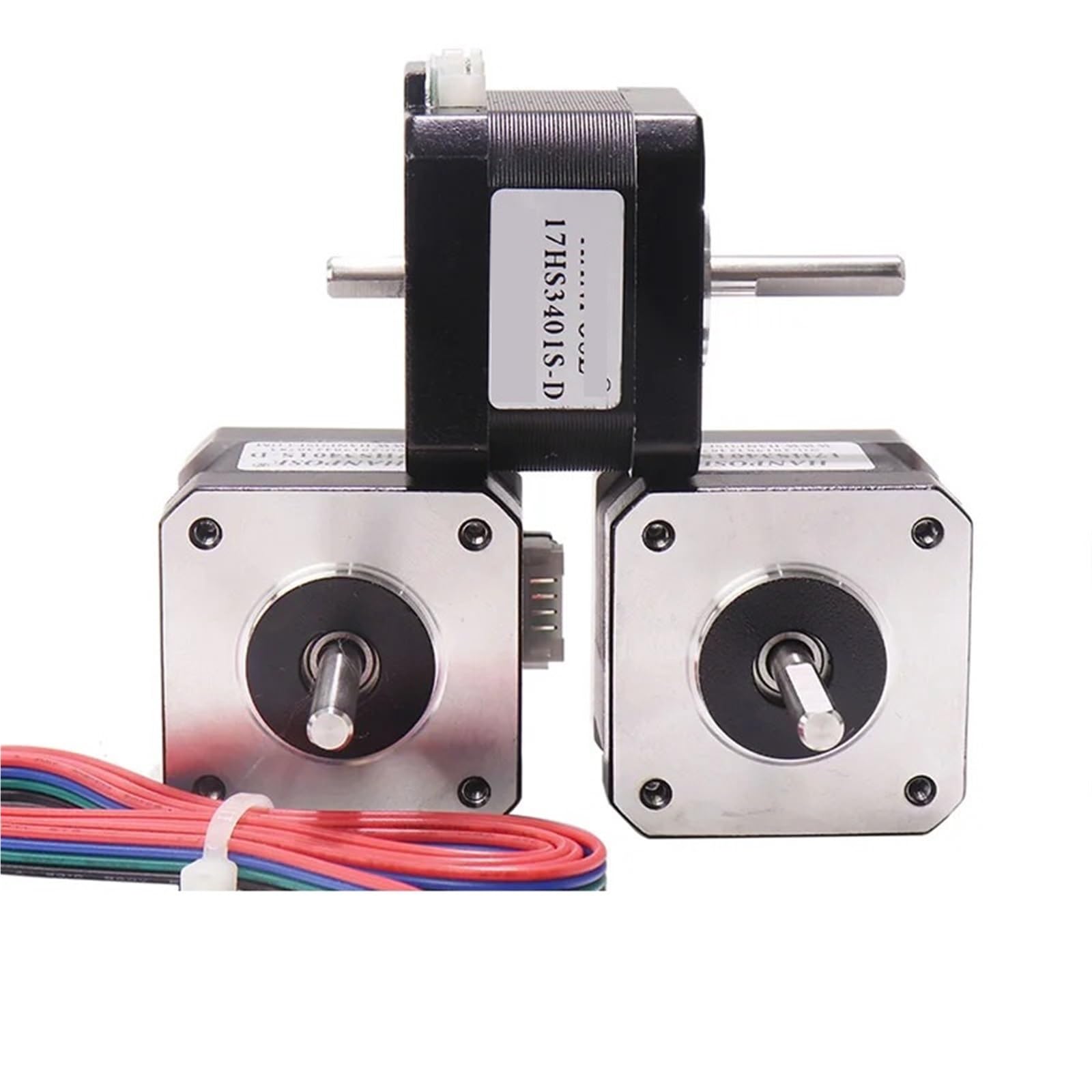 Moteur pas à pas résistant aux vibrations axe double 5mm 42x34mm
