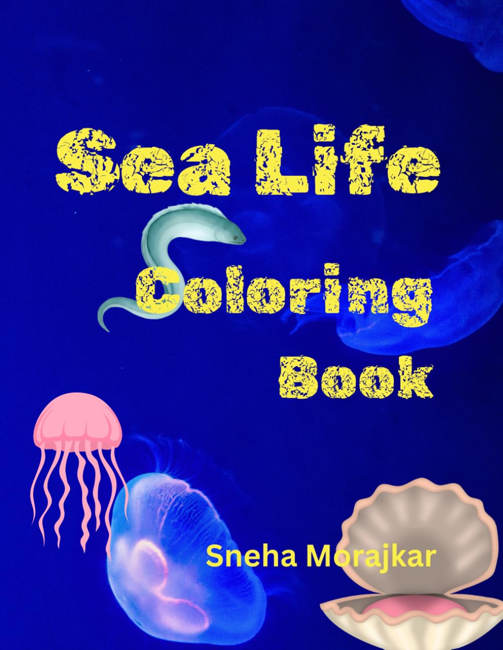 Fun Sea Animals Coloring Book For Kids: Sea Animals Coloring Book