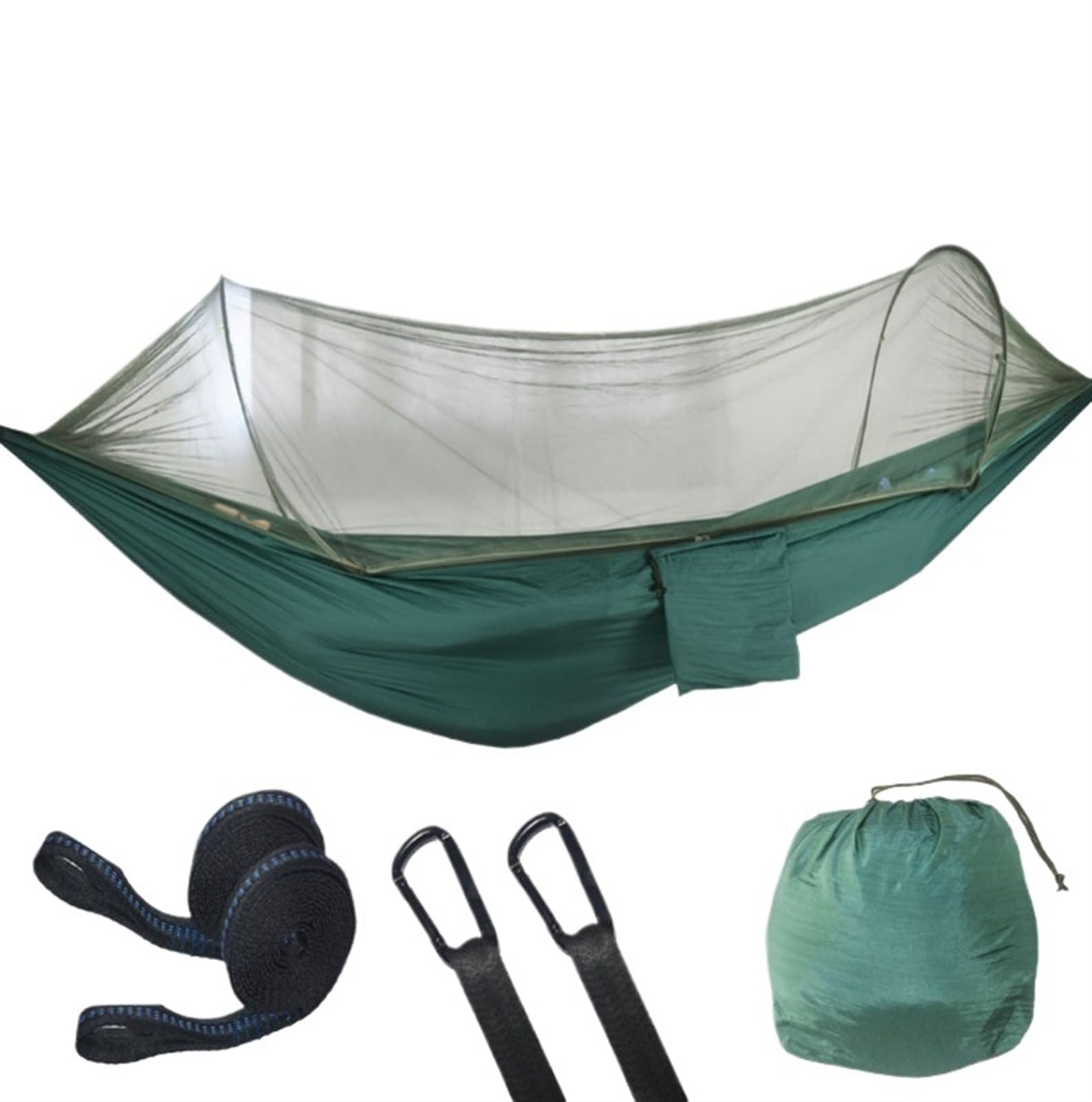 Hammock Swing Outdoor Bed 290x140 Cm Double Hammock With Mosquito Net Bed For Outdoor 2 Person Lightweight Hanging Hammocks Easy Setup(C)