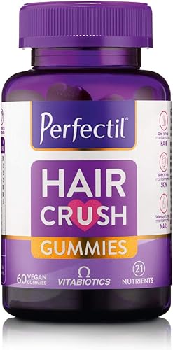 Miniatura 2 de Perfectil Hair Crush - Gomitas de vitamina Fórmula para el crecimiento y engrosamiento del cabello Apoya el cabello más grueso y saludable