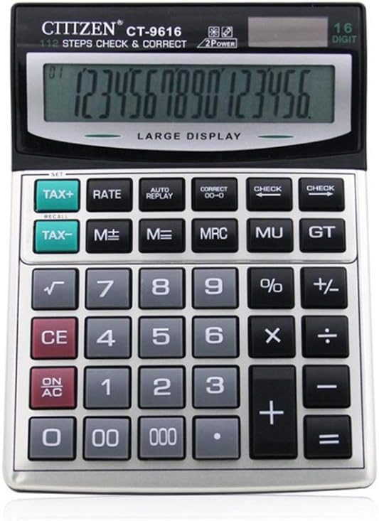 Calculator, Office 16 Digit Extra Large Display Big Buttons