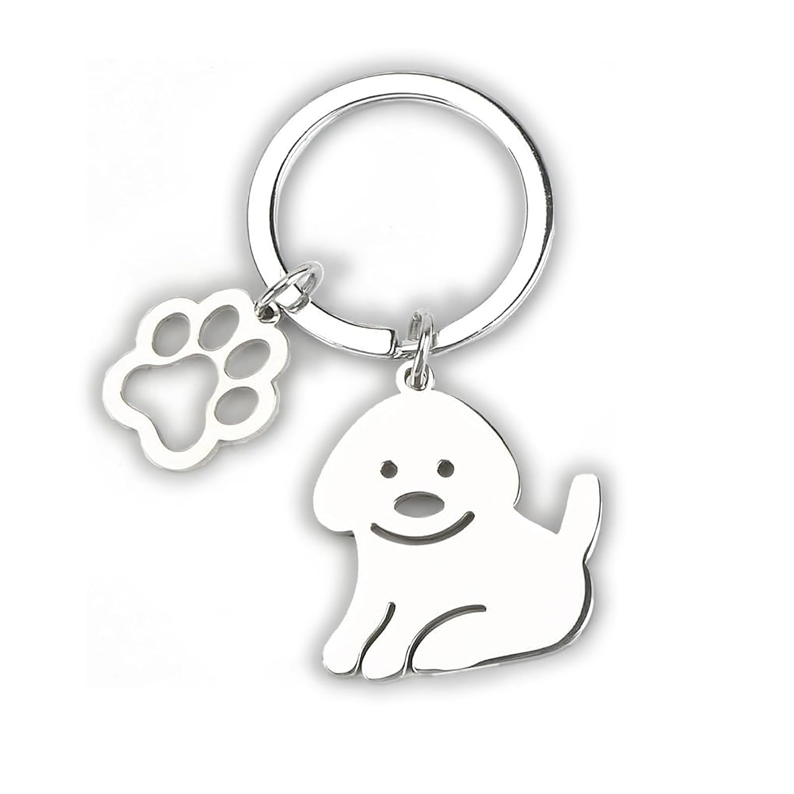 Zynara Schlüsselanhänger Hund,Schlüsselanhänger Haustier, Süße Welpe Hundetasche Anhänger, Geschenk für Frauen, Muttertag, Lehrer, Haustierliebhaber