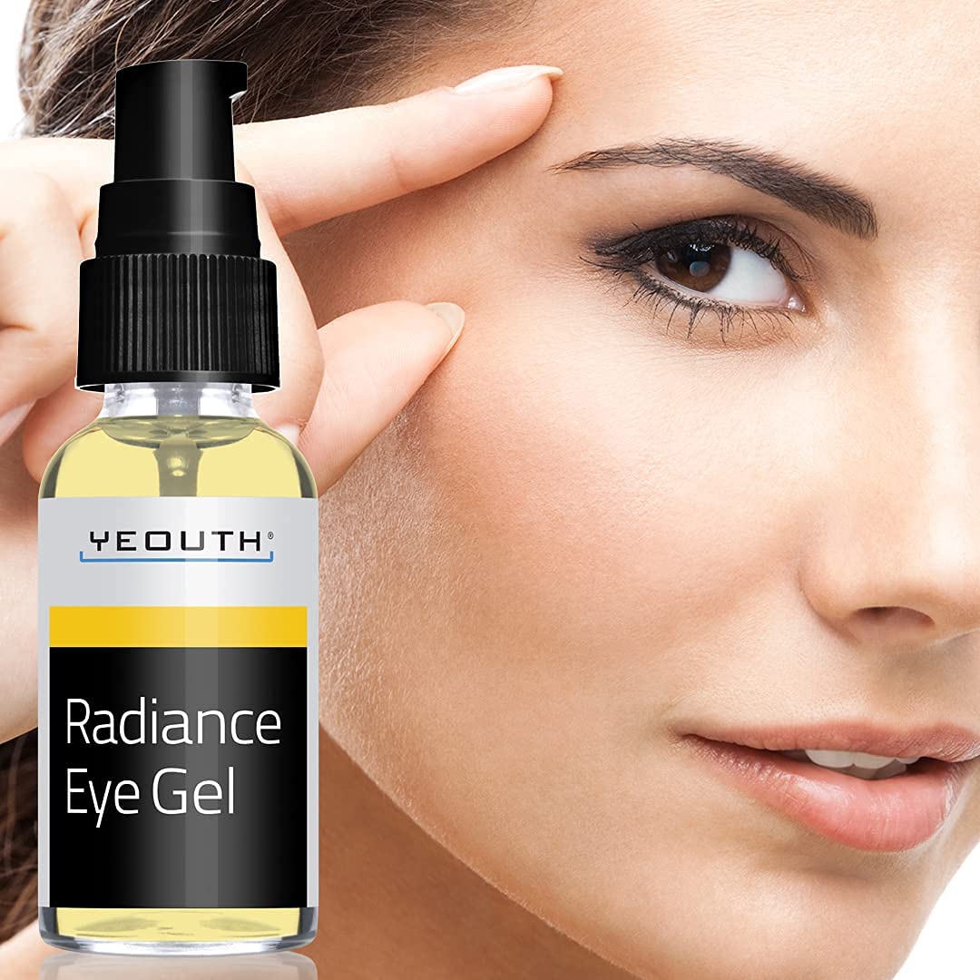 YEOUTH Gel Contorno Occhi Con Acido Ialuronico, Idratante Gel Occhiaie e Occhiaie Borse Sotto Gli Occhi, Regali Beauty Donna e Uomo 30ml