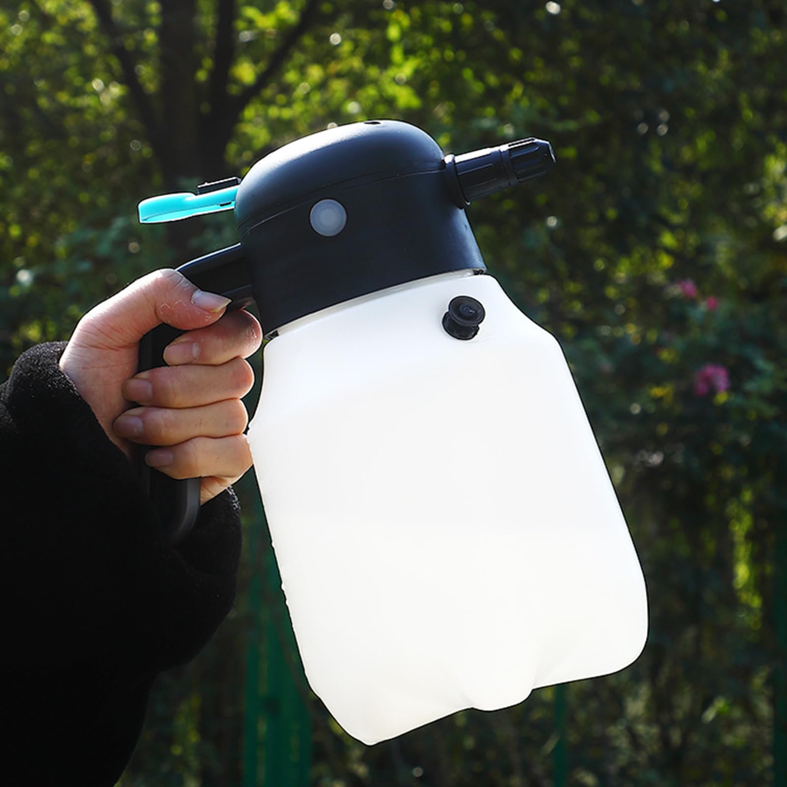 Nebulizzatore elettrico per schiuma, accessori per cardilleria, bottiglia di schiuma a mano, ricaricabile, per lavaggio auto, irrigazione giardino, strumenti per la casa e il giardino