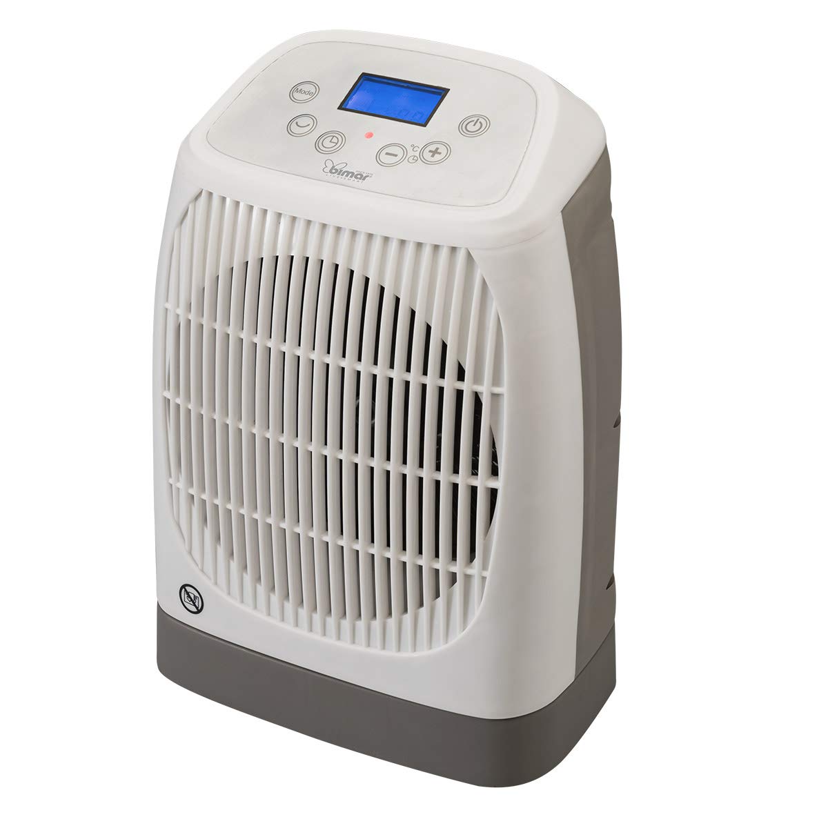 Bimar HF206 Stufetta Elettrica Basso Consumo, Termoventilatore Basso Consumo, Wi-Fi, Controllo Vocale Compatibile con Google Assistant e Amazon Alexa