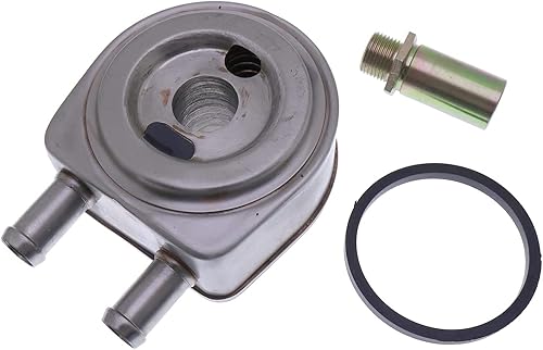 Miniatura 2 de IEQFUE Enfriador de aceite 245-1361 1730413 2389136 P2486A218 compatible con Caterpillar 242B2 247B 247B2 257B2 C1.5 C1.7 C2.2 3013C 3024C 3024T