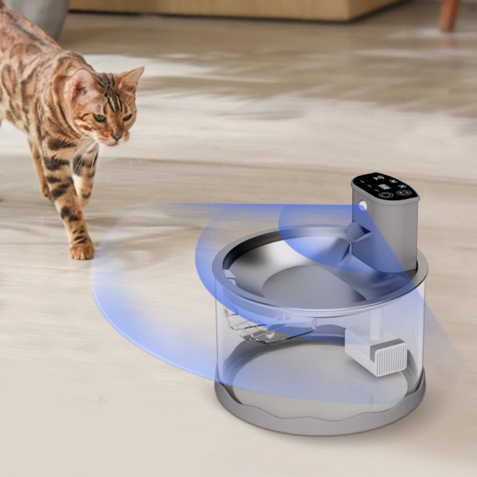 Colcolo Fontana Automatica per Gatti, Cani E Gattini – Fontana Silenziosa E Portatile con