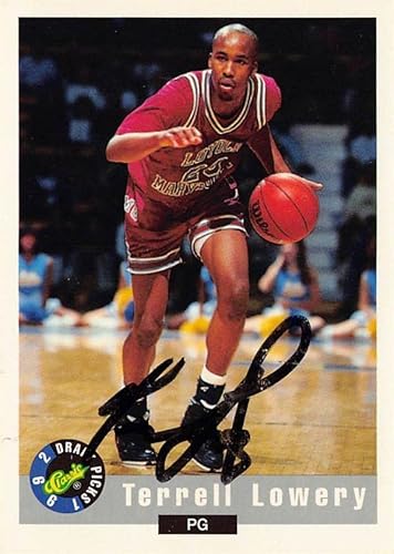 Terrell Lowery autographed Basketball Card (Loyola Marymount) 1992 Classic #8 - Autographed Baseball Cards