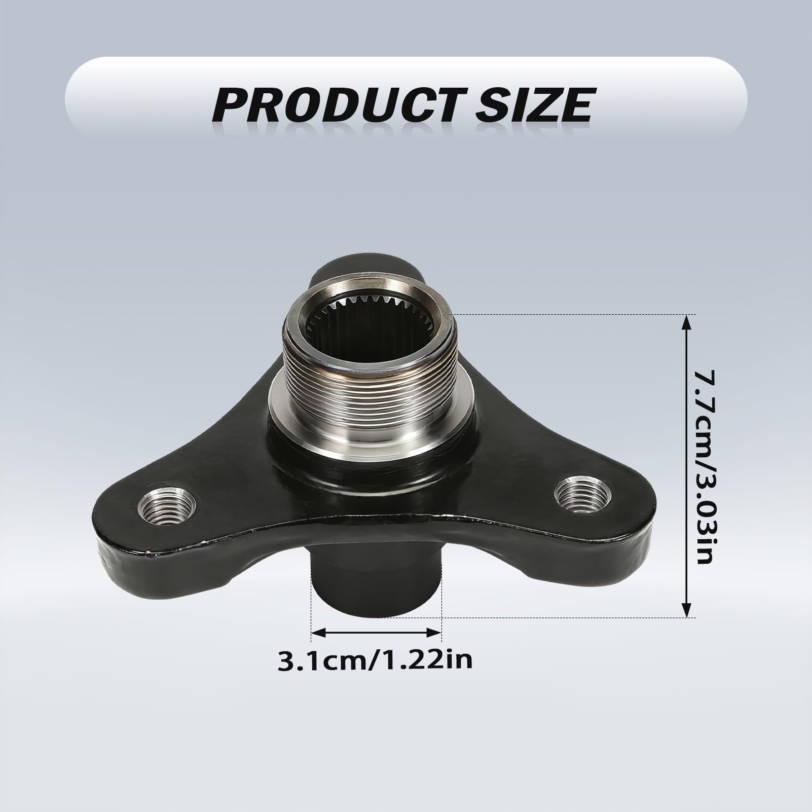 Hinterachse Differential Flansch 3er 5er F10 7er X3 X5 X6 525d 530d 535d | 34-Zahn 81mm Innenflansch Differenzialflansch, Hinterachse Antriebswelle Getriebe, 7565365 7565367 7578150 7578152 7584444