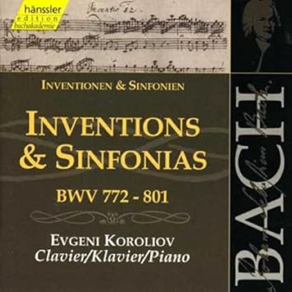 Inventionen & Sinfonien B [Audio CD] BACH,J. S.