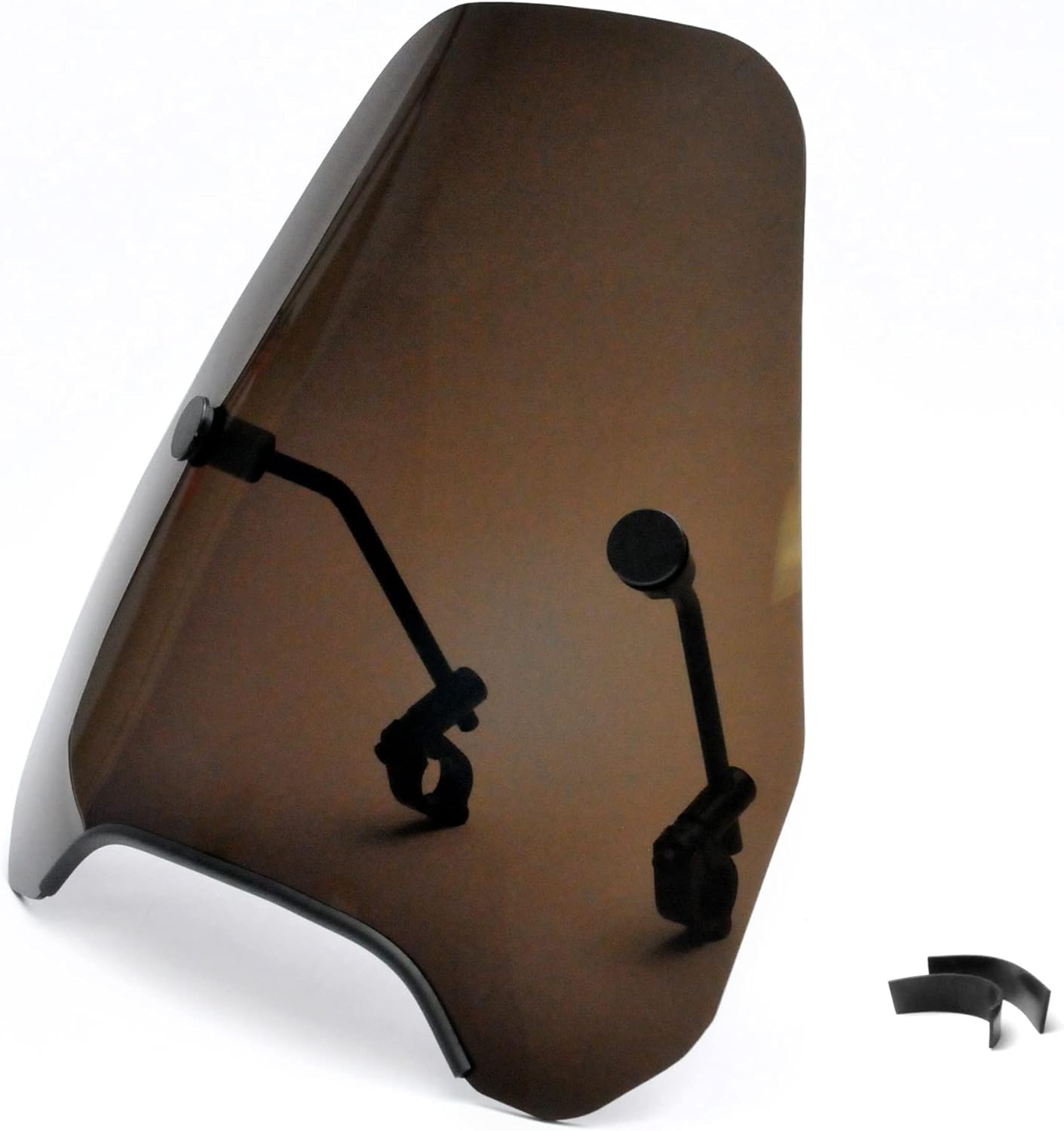 Krator 15" Smoke Tinted Windscreen Windshield Compatible with Harley