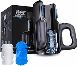 Masturbádores Masculino Electrónico - Sex Toy Male Con Empujando + Voz + Doble Asa + Dos Mangas+ Soporte Para Teléfono, 3d Masturbador Hombre Automatico Juguetes Eróticos Sexuales Para Adultos Hombres