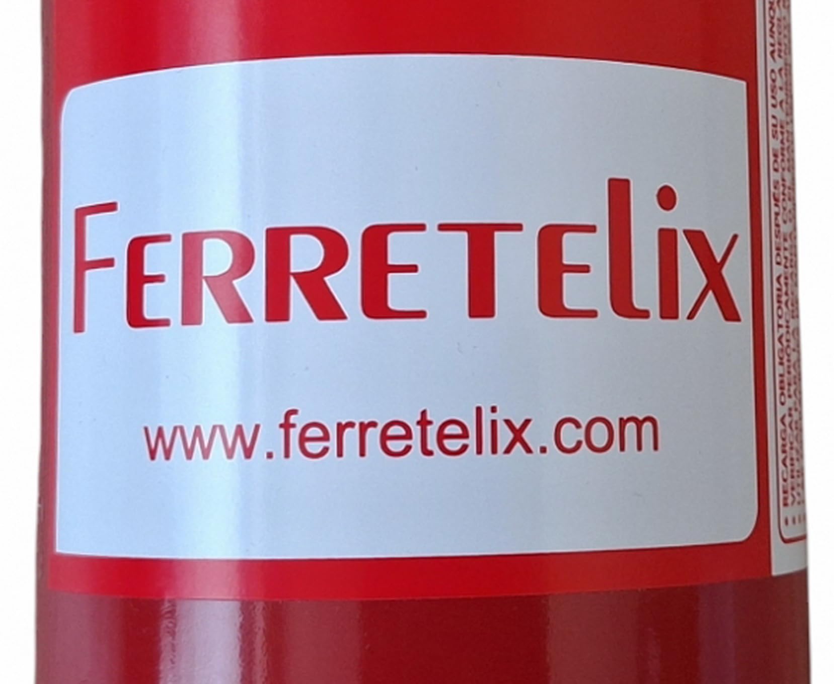 Ferretelix®. Extintor CO2 2 kgs dioxido de Carbono Incluye Soporte metálico de Pared y difusor (no Deja residuos)