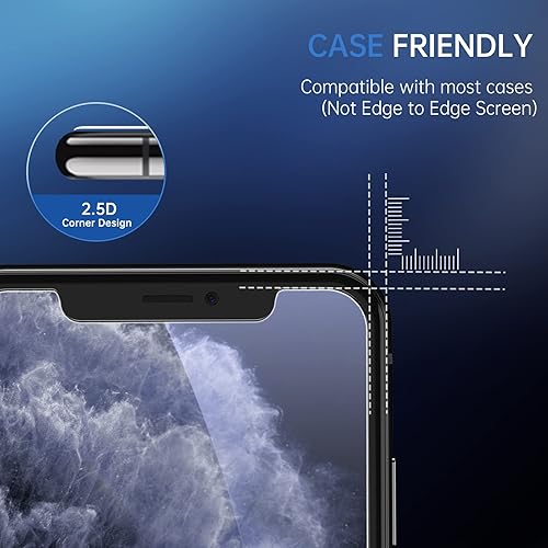 Miniatura 42 de SYNCWIRE Protector de pantalla de privacidad para iPhone 11/XR de 6.1 pulgadas, paquete de 2 unidades, irrompible, antiespía, protector de vidrio