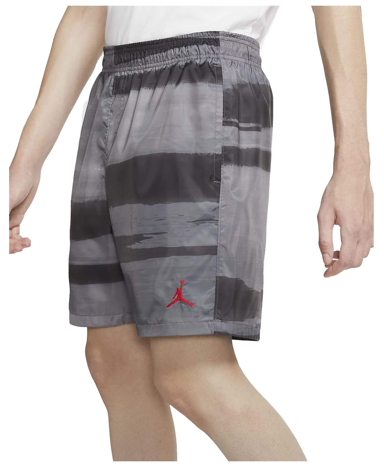 Nike Men's Jordan Legacy AJ11 Printed Shorts Black University Red CW0840-010 (L)