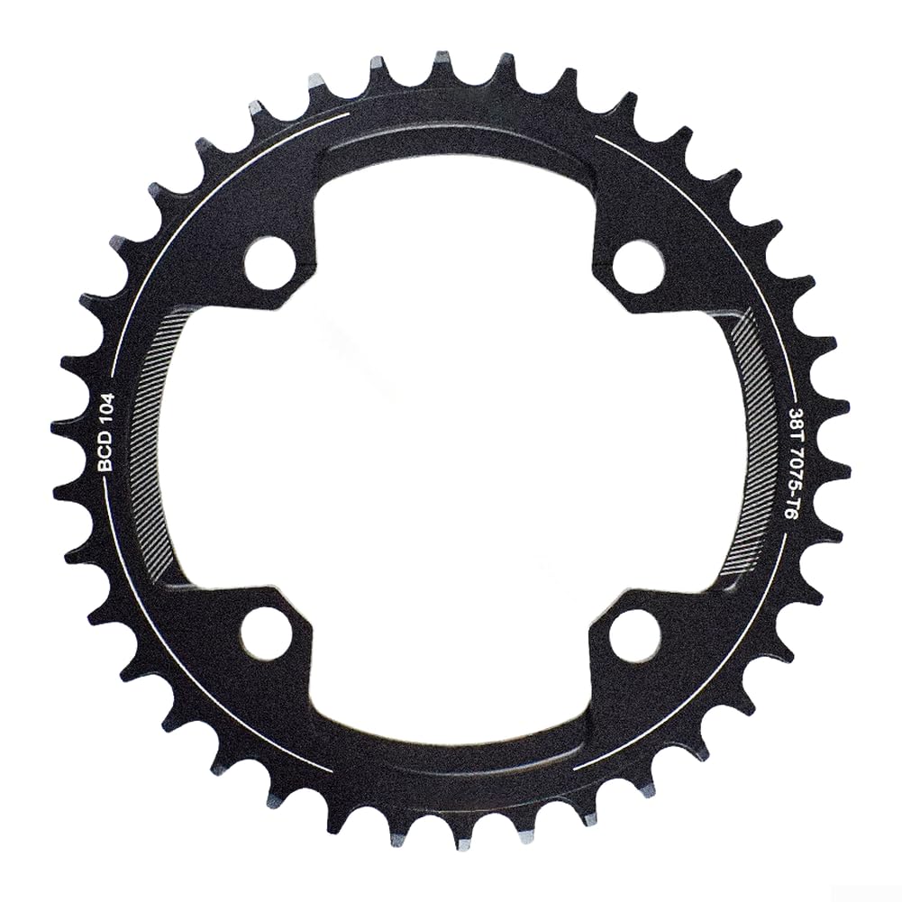 para plato Aluminio MTB 32T BCD104 Ligero Negro para plato