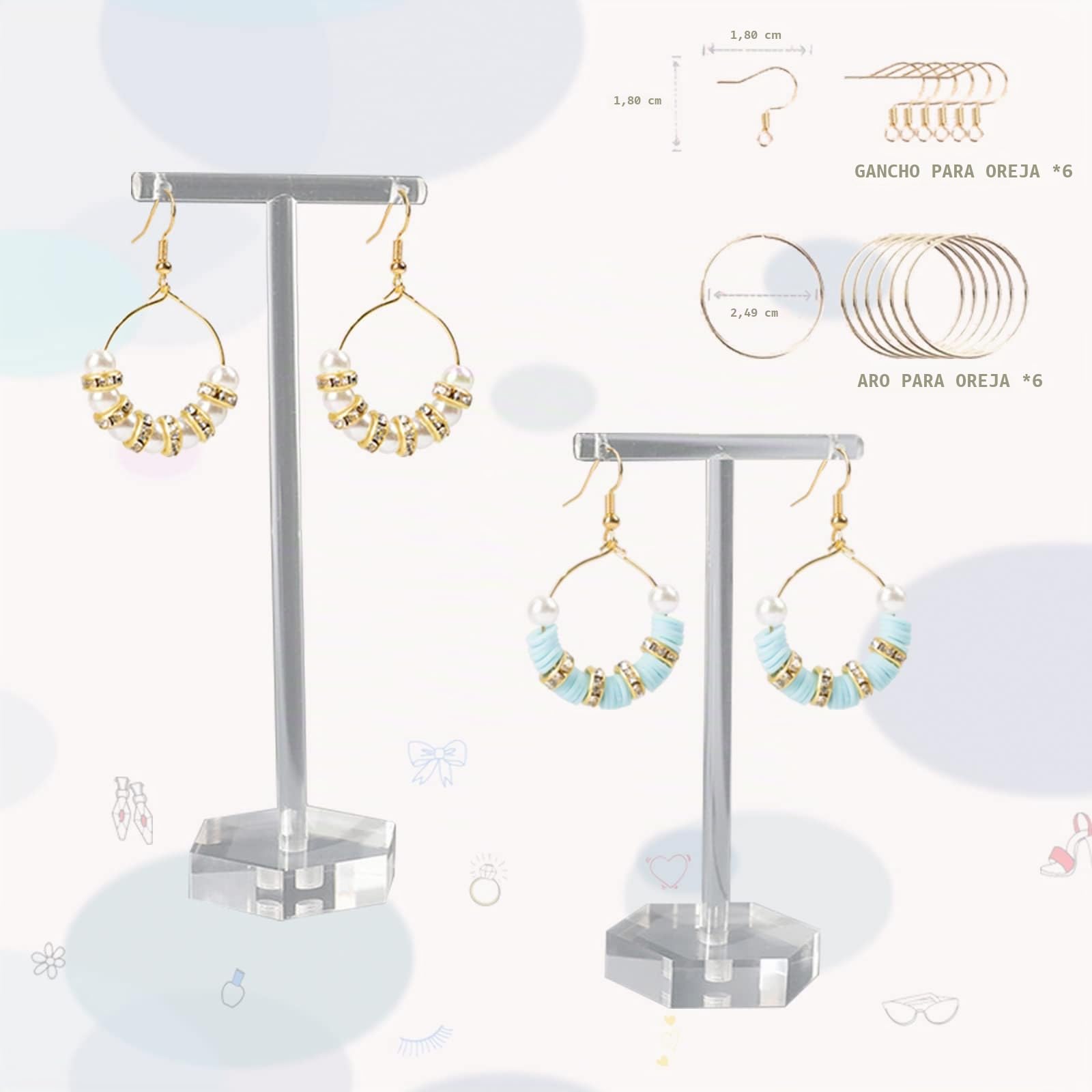 Lynnmos Abaorios para Hacer Pulseras, Kit 8000+ Piezas, Cuentas Heishi Planas 6mm, 2 Cajas de Letras DIY, Creación Pulseras Collares Regalo Niñas - Pulseras de la Amistad