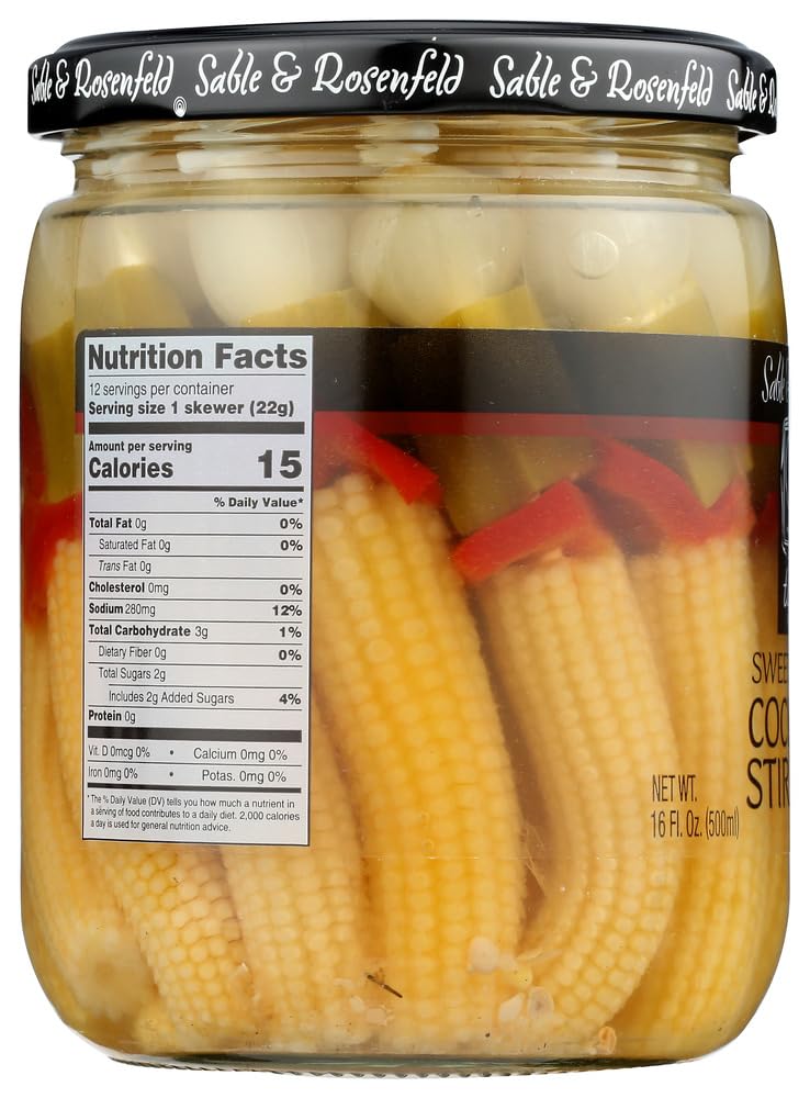 Sable & Rosenfeld Tipsy Sweet & Spicy Cocktail Stirrers 16.0 oz (3 Pack)