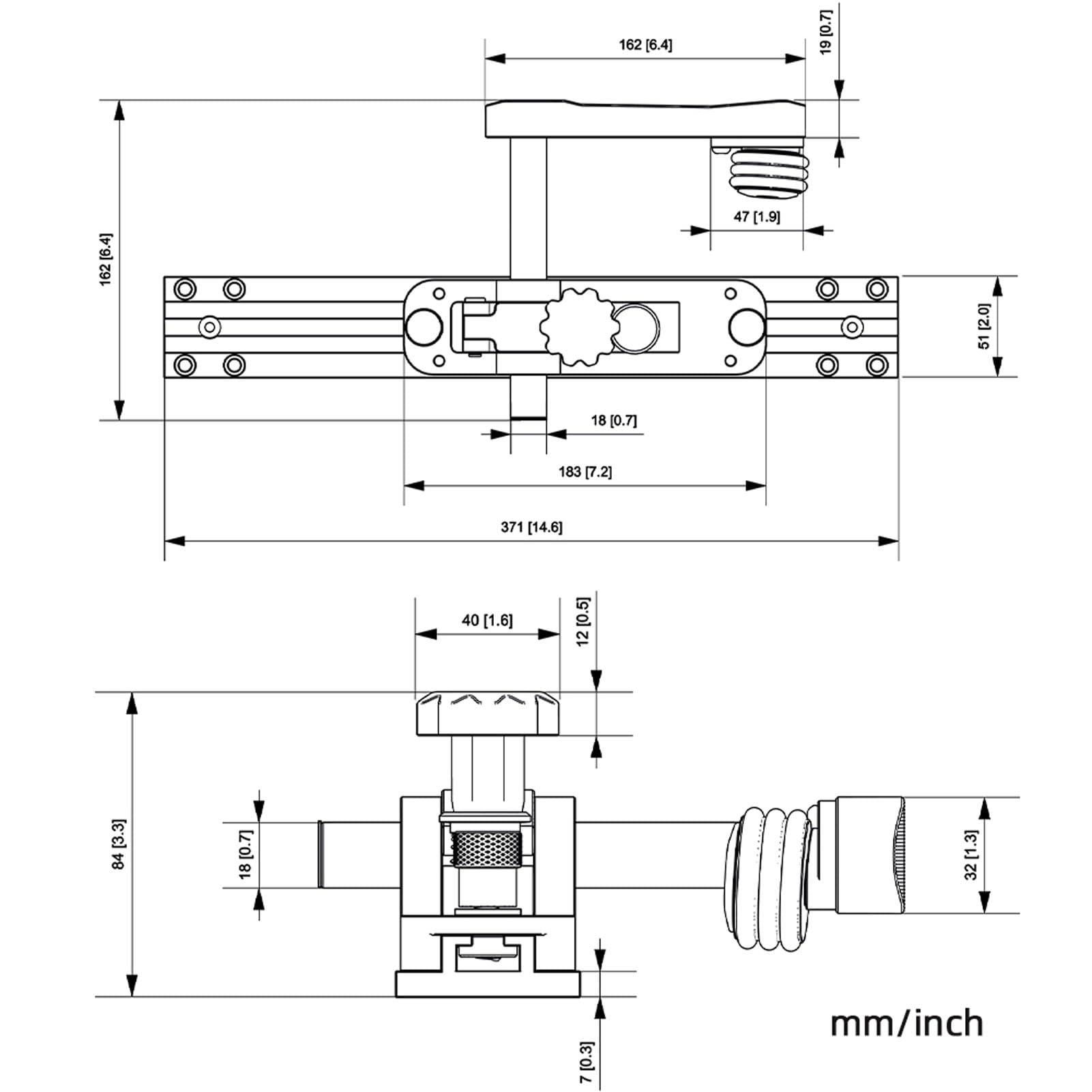 Guía de Empuje para Sierra de Mesa Aleación Aluminio Resistente, Diseño Rodamiento Unidireccional, Uso Flexible para Diferentes Objetos Procesamiento, Ideal Aficionados a la Carpintería