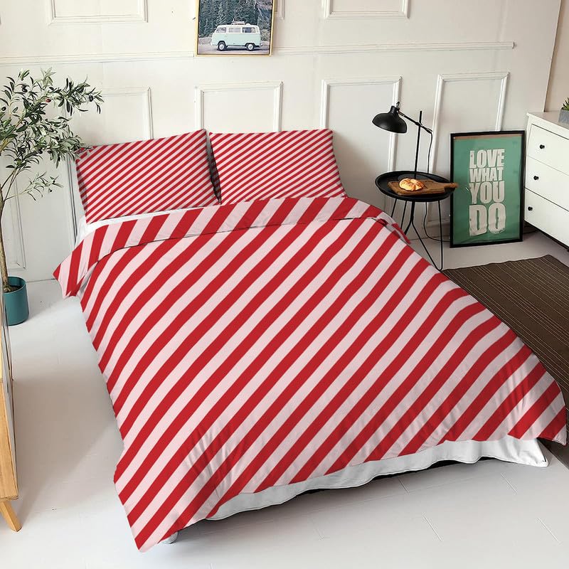 Eenpersoons dekbedovertrek set witte kat zacht microvezel beddengoed eenpersoonsbed set met ritssluiting, gemakkelijk te onderhouden dekbedovertrek voor jongens meisjes 2 kussenslopen 19 x 29 inch - 134 x 79 inch