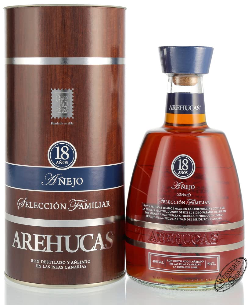 Ron Arehucas 18 Años Añejo Reserva Especial 40% Vol. 0,7l in Geschenkbox