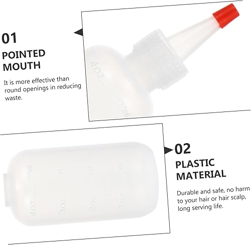 18pcs Refillable Squeeze Bottles with Pointed Nozzles