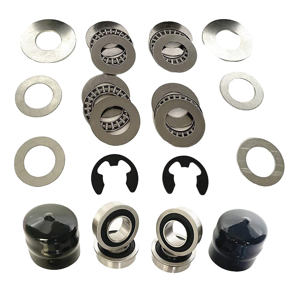 Compatible con 9040H 532009040 532124959 M123811 Kit de Soporte de buje de Rueda Delantera para Montar Accesorios de jardín de cortacésped