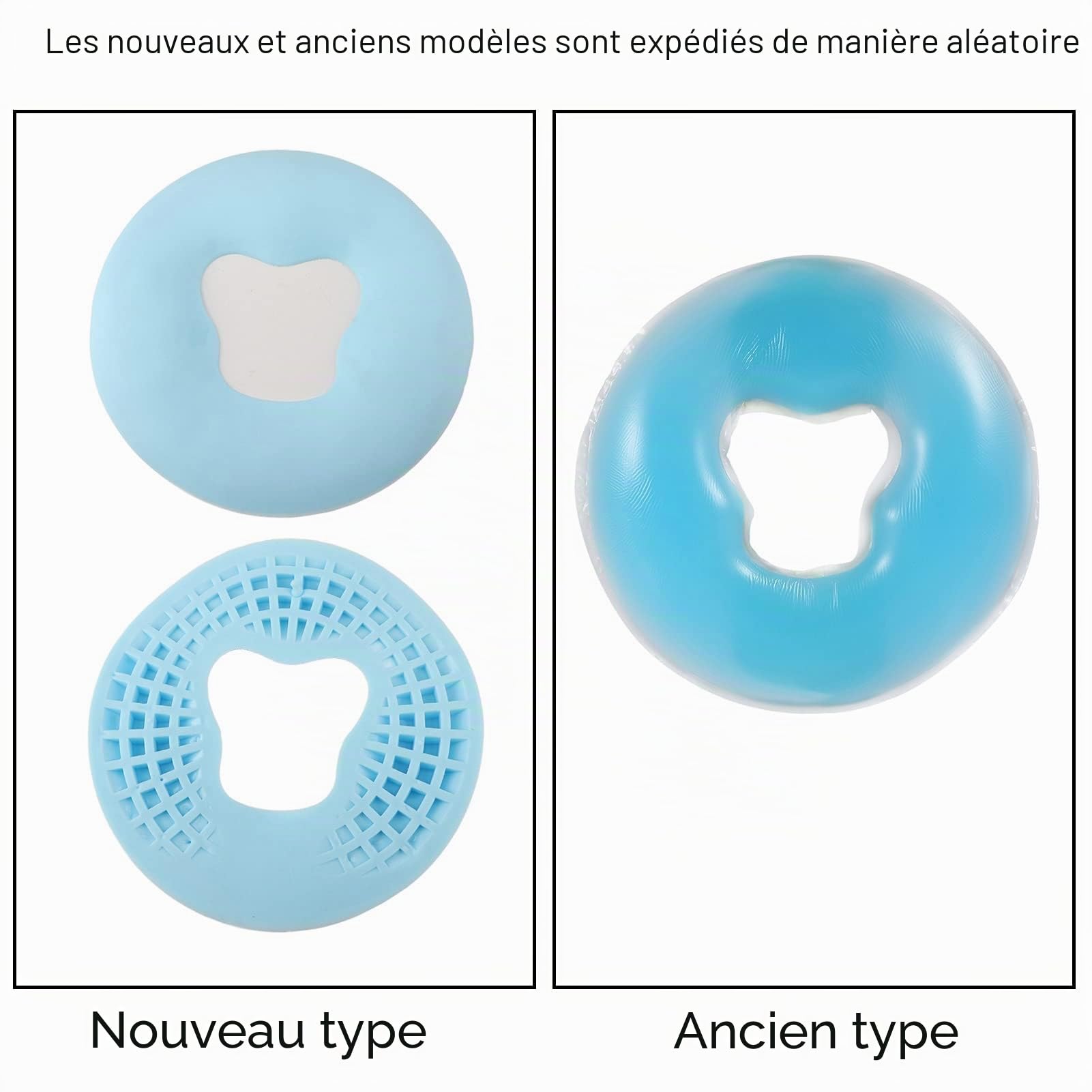 Wakects Coussin en Gel de Silicone pour Le Visage Table de Massage 4 Couleurs Réutilisable Massage Visage Coussin Pad pour Salon de beauté Spa 30 x 1,8 cm (Bleu Ciel)