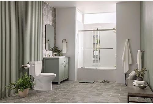 Miniatura 9 de American Standard 5320B65CT.021 Champion - Asiento de inodoro delantero redondo de cierre lento, color hueso