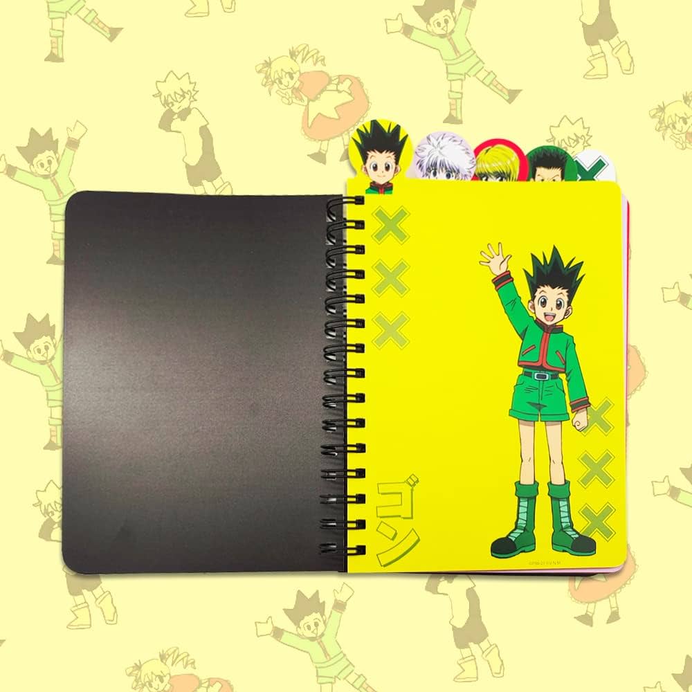 HUNTER×HUNTER JUST FUNKY Hunter X Hunter Spiral Bound Notebook | 6 Inches