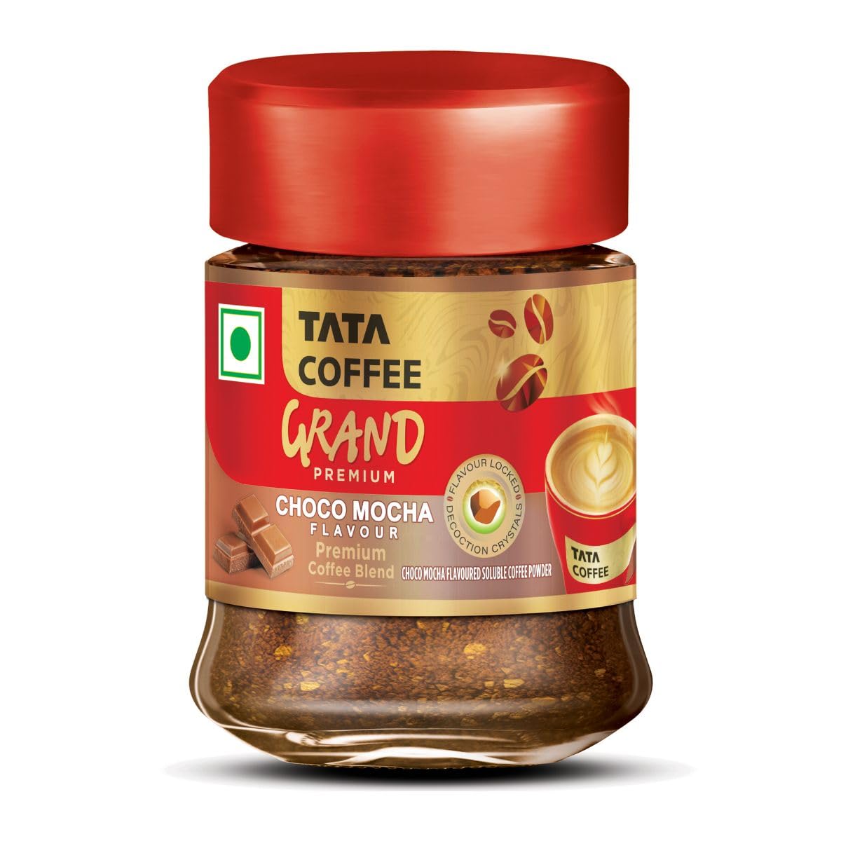 Tata Coffee Grand Premium Choco Mocha Flavored Instant Coffee, 24g-image-47