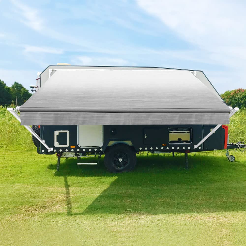Buy Suncode White RV Modular Retractable Manual RV Awning Frame