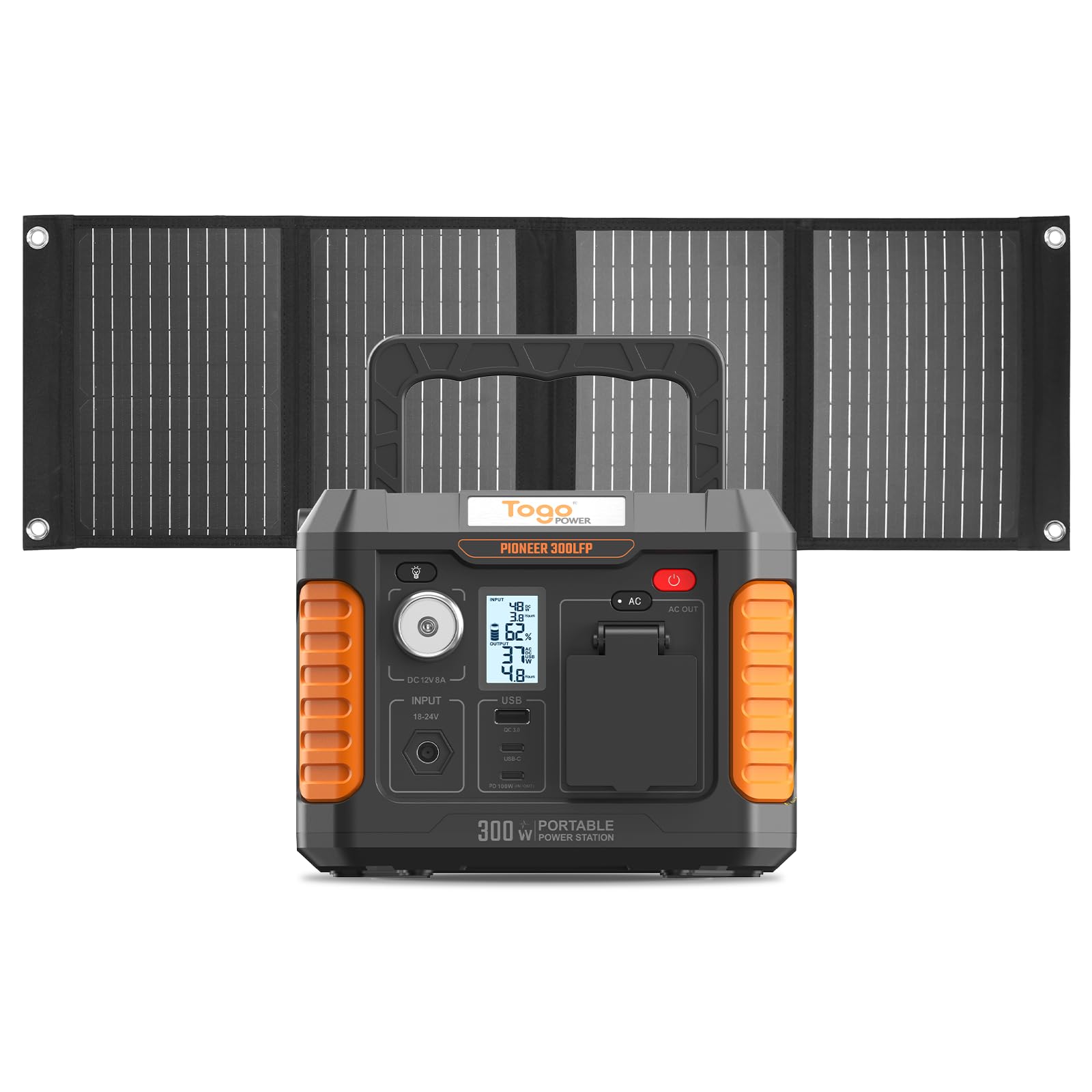 【限定販売‼️】ポータブル電源 ソーラーパネルセット 177Wh/300W Amazon.co.jp: Togo Power ポータブル電源 ソーラーパネル